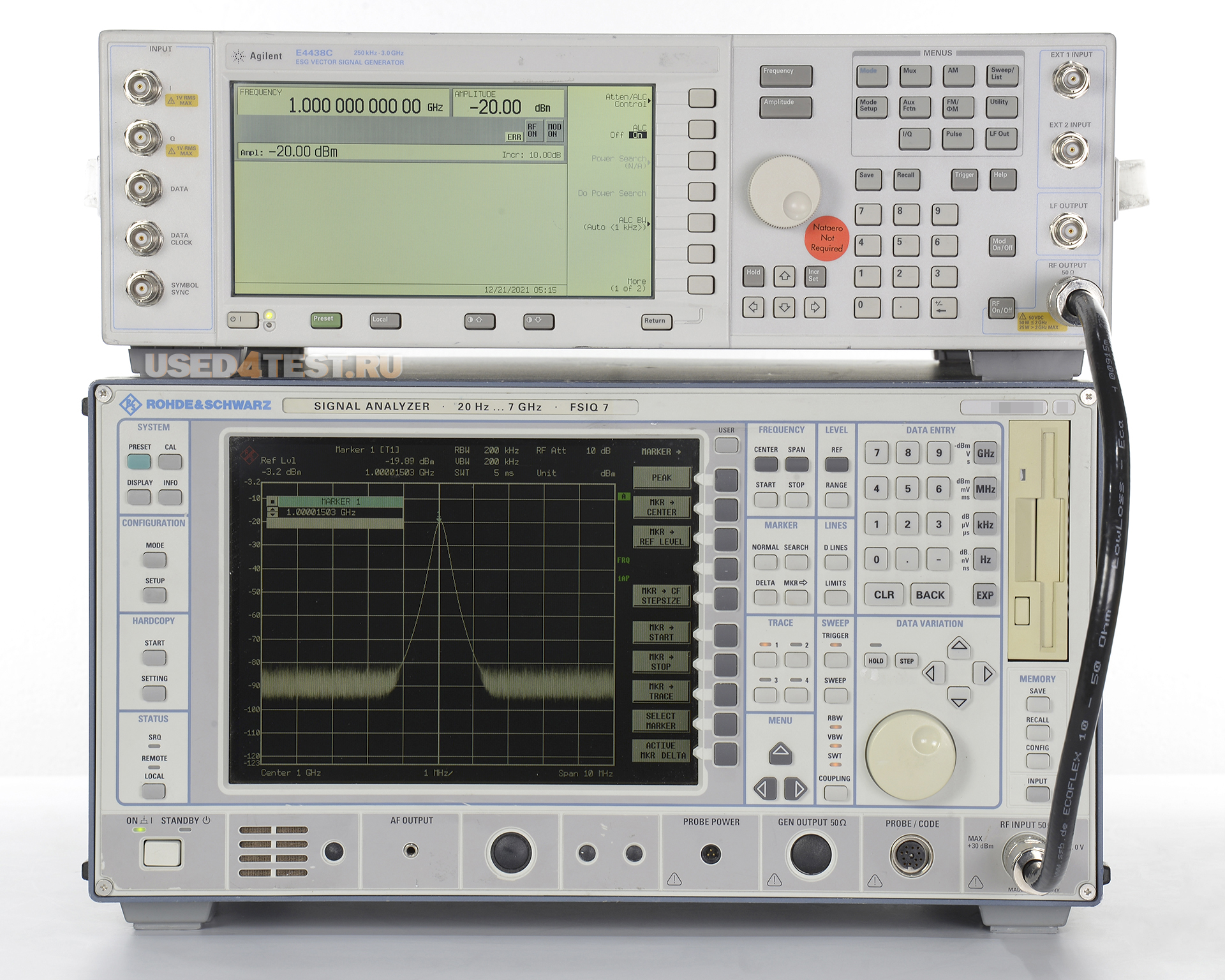 Анализатор спектра Rohde & Schwarz FSIQ 7
 с диапазоном частот от 20 Гц до 7 ГГц
 

 В комплекте с опциями: 


	B4 - Low Phase Noise & OCXO 
	B5 - FFT-Bandwidth 1 Hz - 1 kHz
	B7 - Vector Signal Analysis 

 

 Стоимость указана в Рублях DDP Москва по безналичному расчету включая НДС 20%
