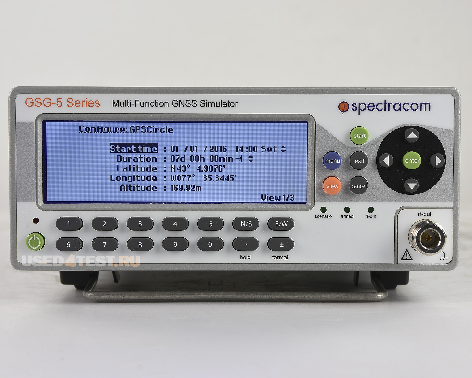 Имитаторы GPS и ГЛОНАСС-сигналов серииGSG-5 Pendulum (Spectracom, Orolia)
