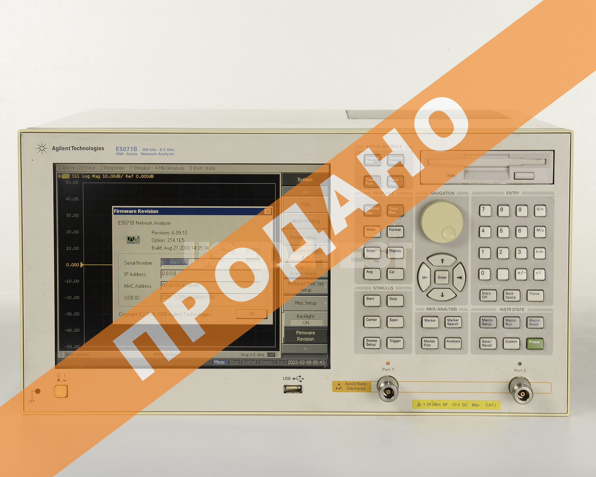 Анализатор цепей Agilent E5071B
с диапазоном от 300 кГц до 8,5 ГГц,
2 порта





 Стоимость указана в Рублях DDP Москва по безналичному расчету включая НДС 20%

