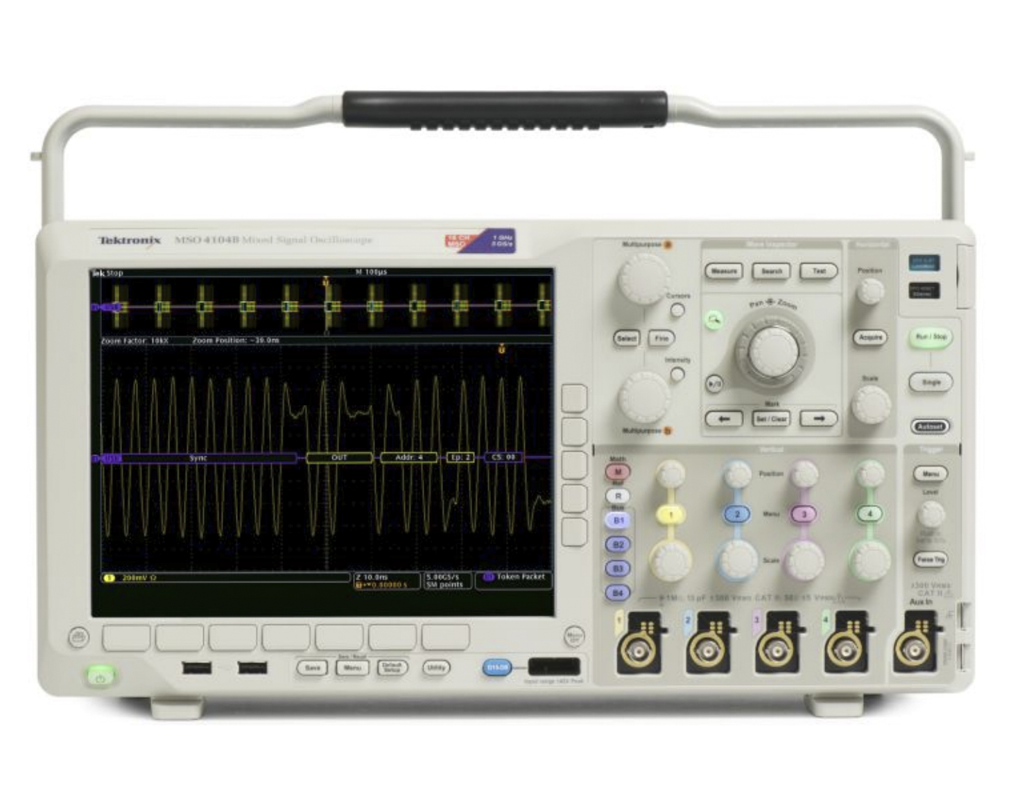 Осциллограф смешанных сигналов
 Tektronix MSO4104Bс полосой пропускания 1 ГГц, 4 канала
 
 
 
 

 Стоимость указана в Рублях DDP Москва по безналичному расчету без НДС
