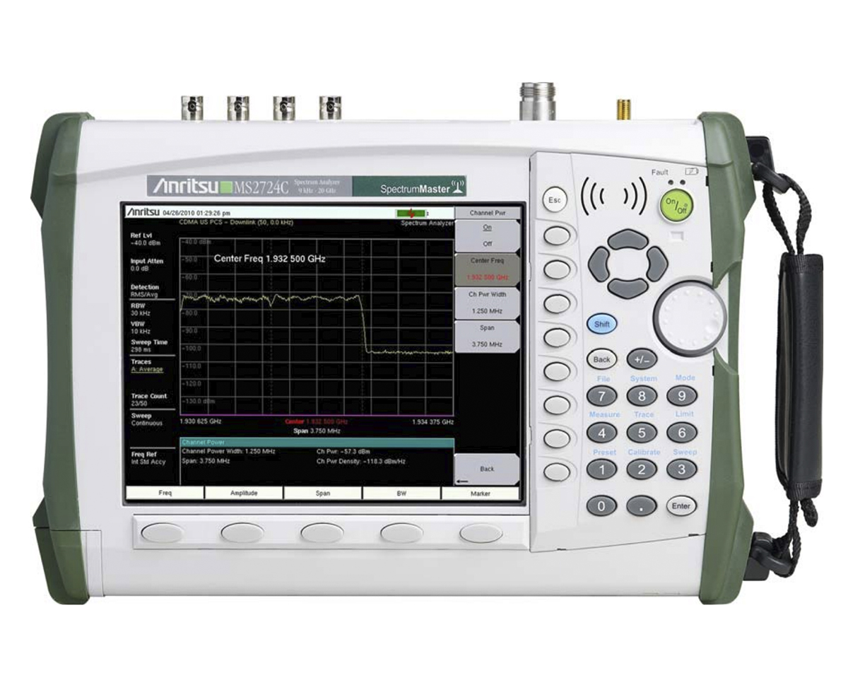 Портативный анализатор спектра Spectrum Master
 Anritsu MS2724C
с диапазоном частот от 9 кГц до 20 ГГц
 
 
 

 Стоимость указана в Рублях DDP Москва по безналичному расчету без НДС
