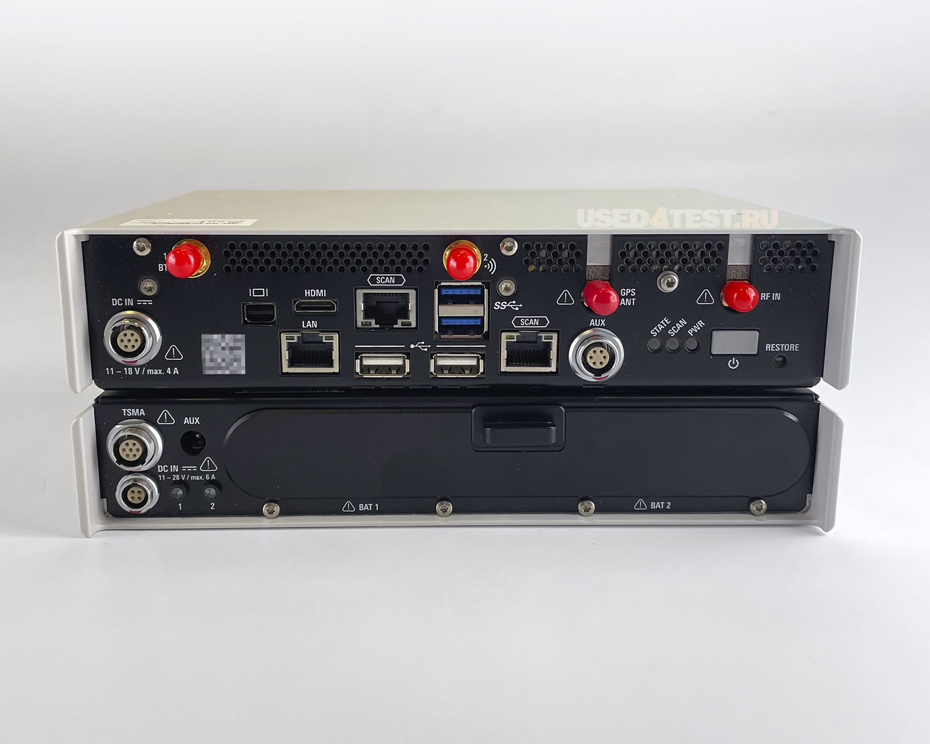 Портативный радиочастотный сканер мобильных сетейRohde&Schwarz TSMA
с диапазоном от 350 МГц до 4,4 ГГц


 В комплекте с опциями: TSMA-BAT, TSMA-BC2, TSMA-BP, TSMA-K61, TSMA-ZCB и TSMA-Z1
