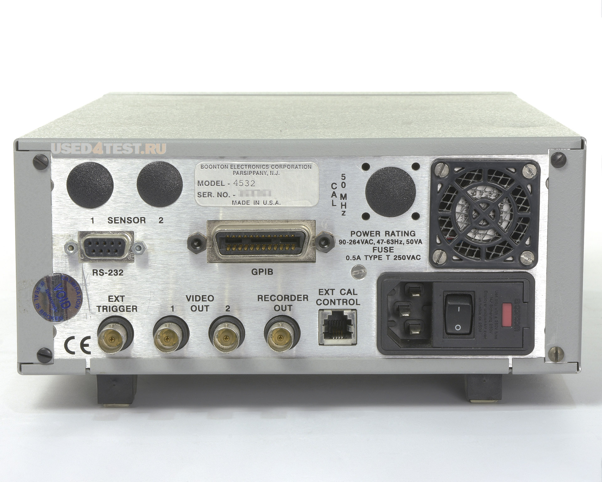 Измеритель мощности Boonton 4532с диапазоном от 10 кГц до 40 ГГц
 Стоимость указана в Рублях DDP Москва по безналичному расчету включая НДС 20%
