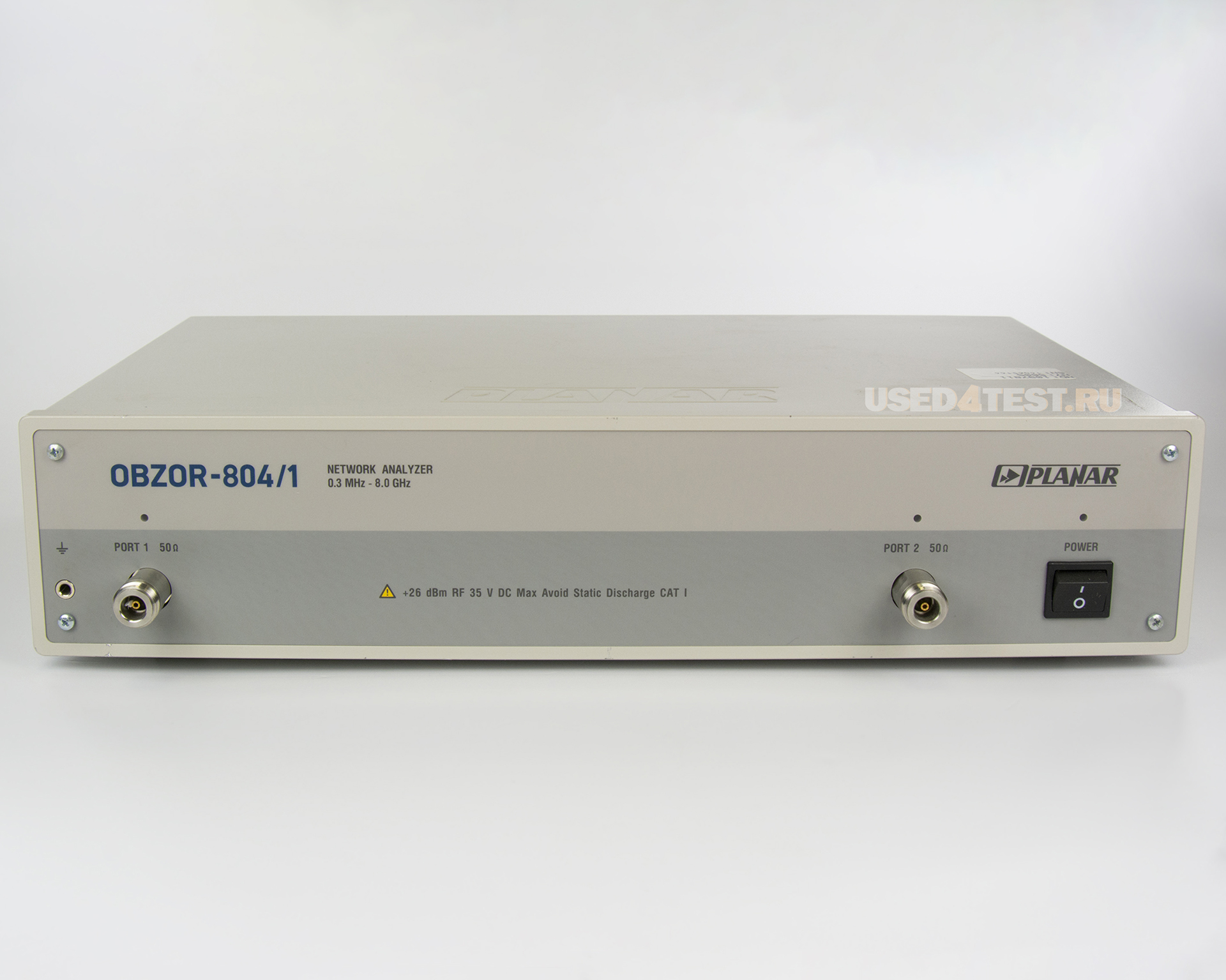 Векторный анализатор цепей
 Планар ОБЗОР-804/1
 с диапазоном частот от 300 кГц до 8 ГГц 
 
 
 
 

 Стоимость указана в Рублях DDP Москва по безналичному расчету включая НДС 20%
