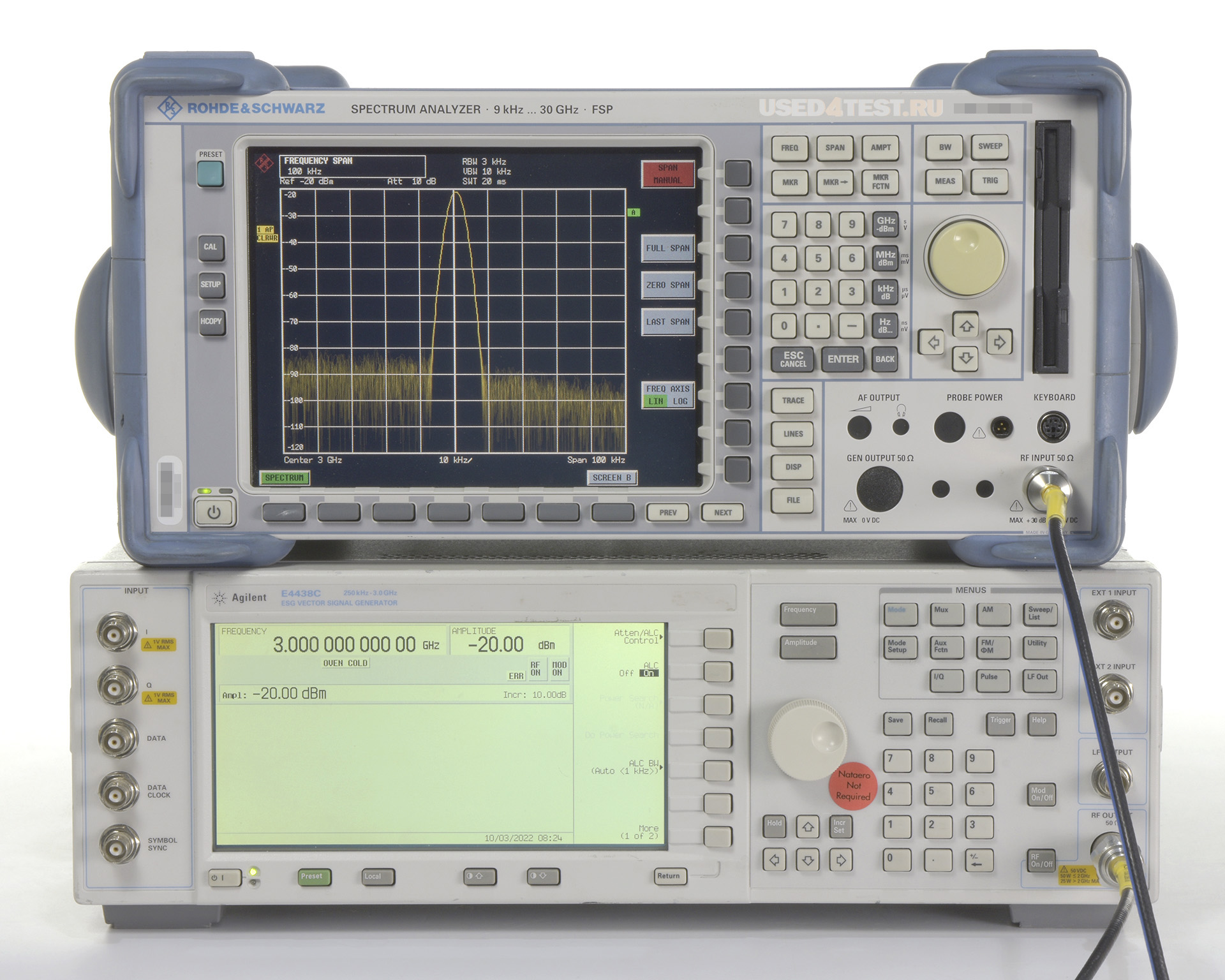 Анализатор спектра Rohde&Schwarz FSP30
 с диапазоном частот от 9 кГц до 30 ГГц
 
 
 


 Стоимость указана в Рублях DDP Москва по безналичному расчету включая НДС 20%

 