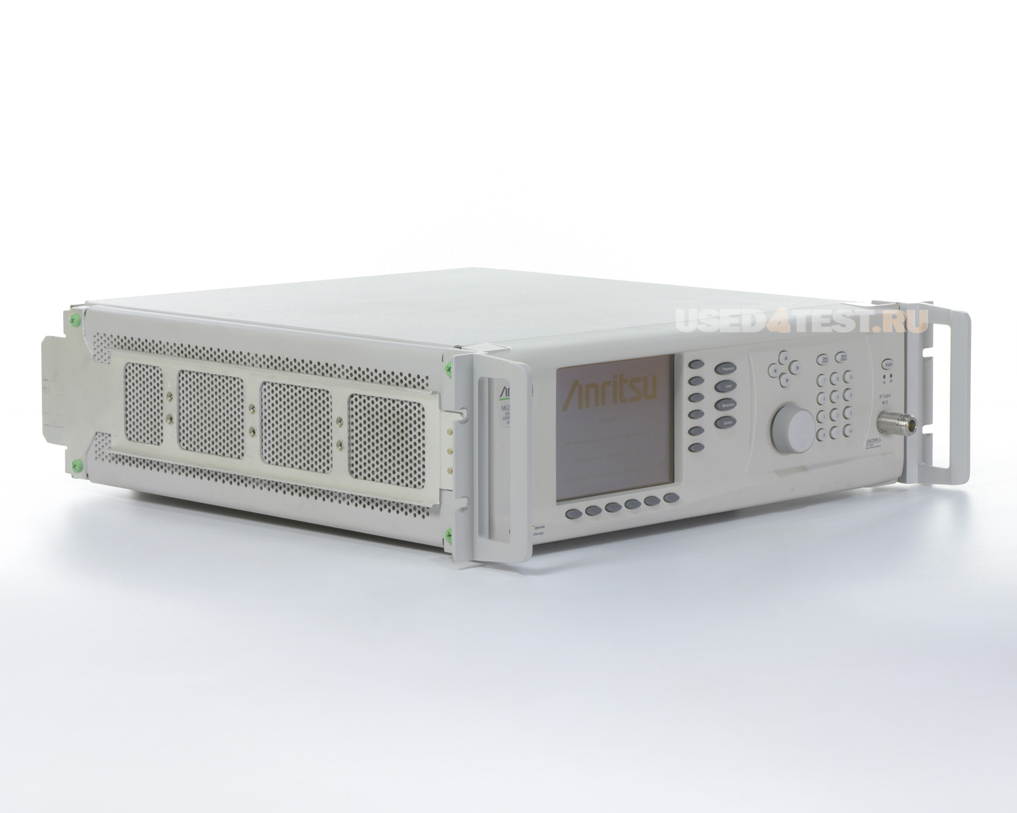 Генератор сигналов Anritsu MG3692C
 с диапазоном от 0,1 Гц до 20 ГГц
 
 В комплекте с опциями:

	
	MG3690C/1A — Rack Mount with slides
	
	MG3690C/4 — 8 MHz to 2.2 GHz RF coverage, Ultra-Low Phase Noise version
	
	SM4743 — N (f) output connector 


 Стоимость указана в Рублях DDP Москва по безналичному расчету включая НДС 20%
