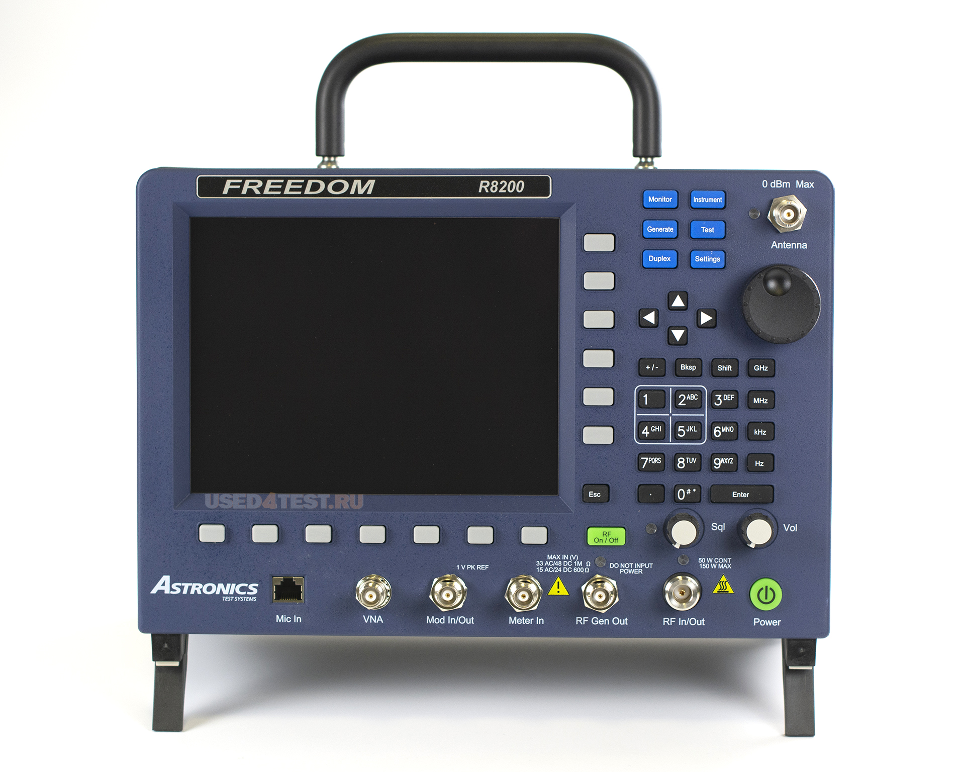 Анализатор систем радиосвязиFreedom R8200с диапазоном от 1 МГц до 3 ГГц