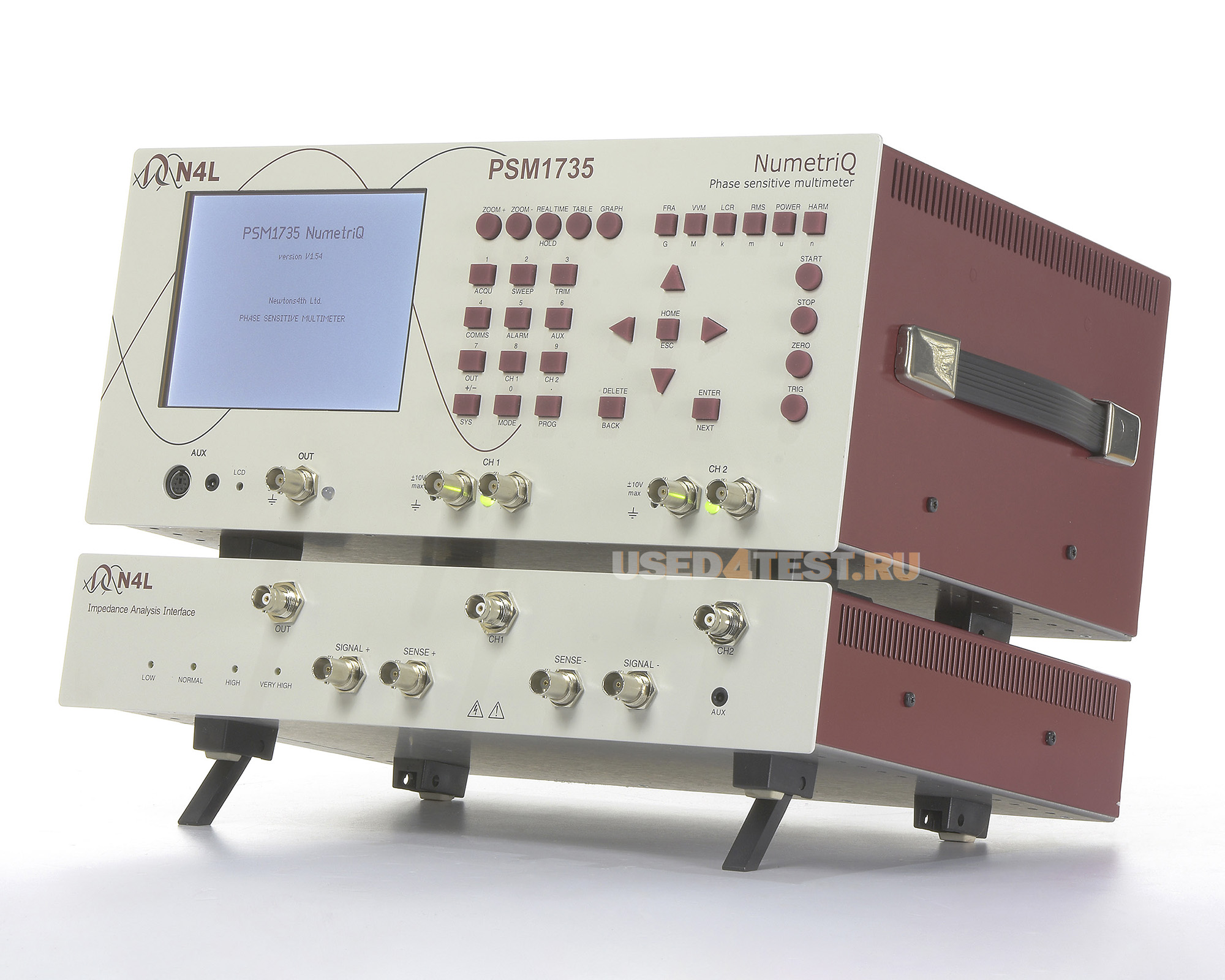 Анализатор частотных характеристик
 Newtons4th PSM1735
 в комплекте с интерфейсом анализа импеданса IAI
 