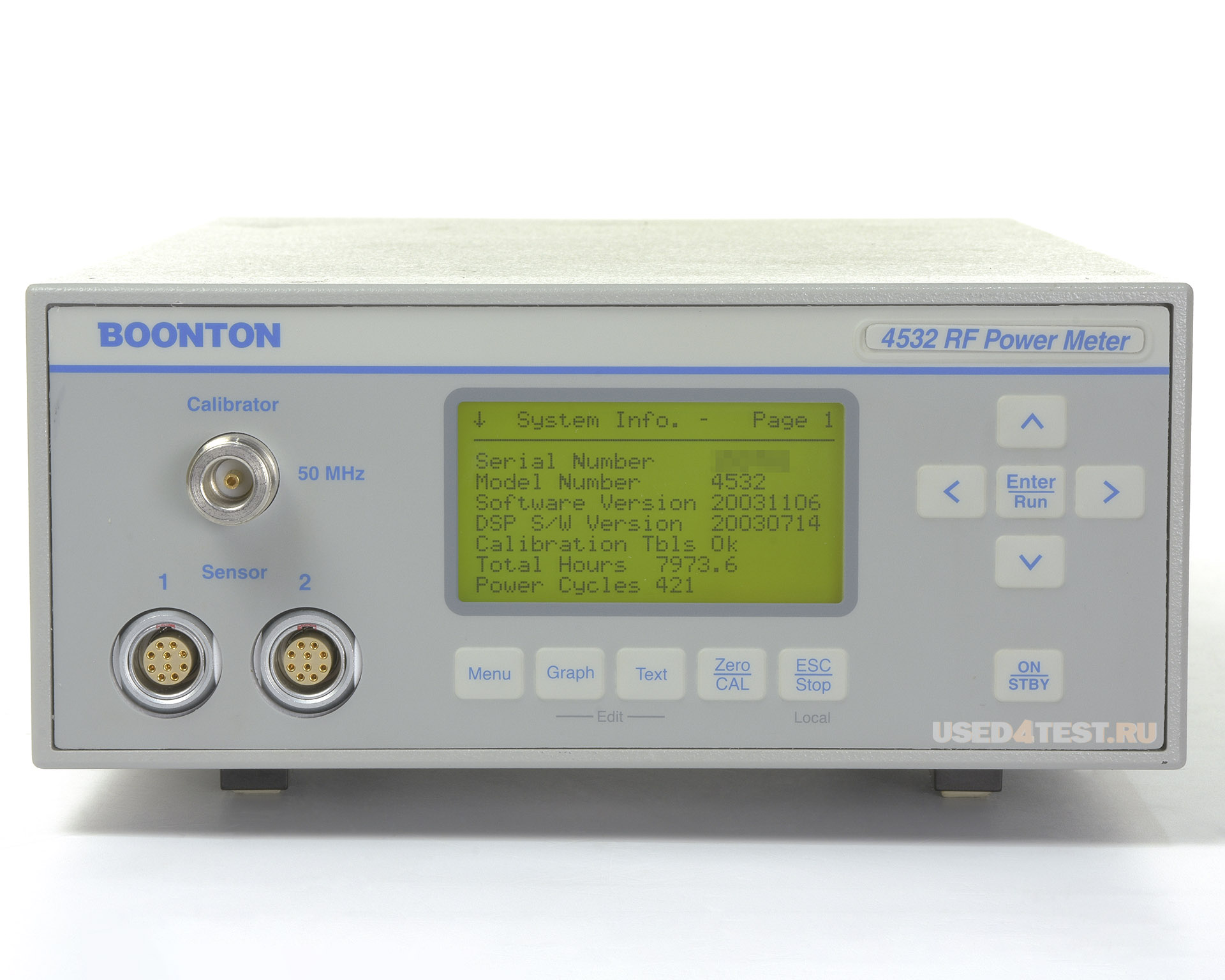 Измеритель мощности Boonton 4532с диапазоном от 10 кГц до 40 ГГц
 Стоимость указана в Рублях DDP Москва по безналичному расчету включая НДС 20%
