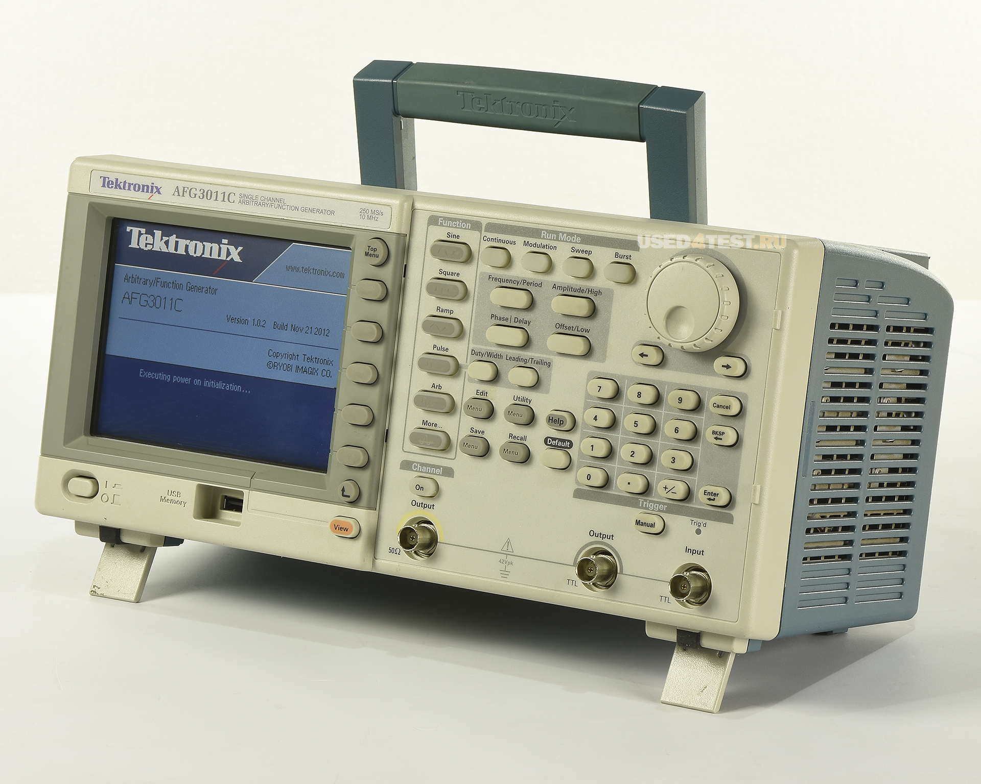 Генератор сигналов Tektronix AFG 3011C
с диапазоном частот от 1 мкГц до 10 МГц




 

 Стоимость указана в Рублях DDP Москва по безналичному расчету включая НДС
