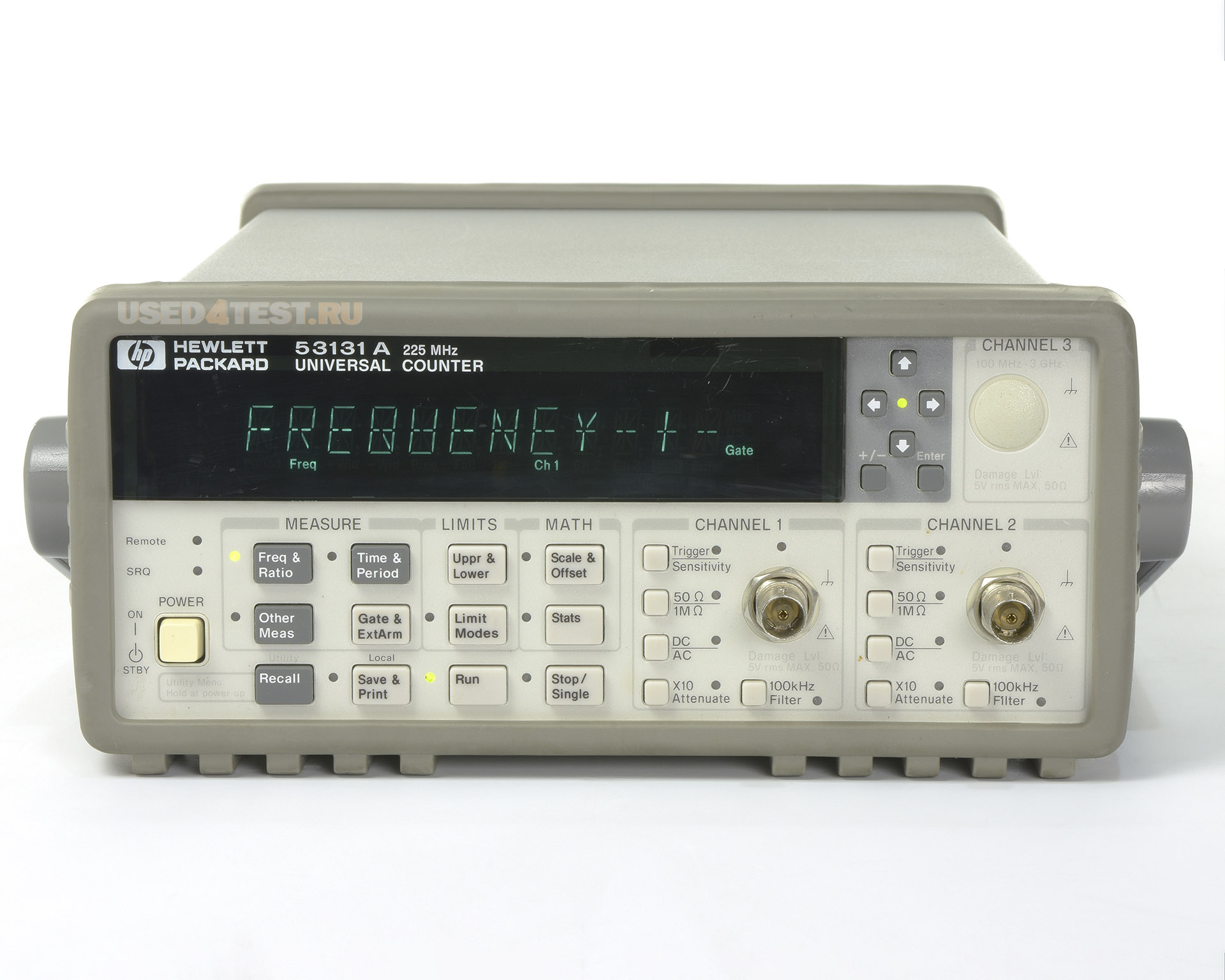 Универсальный частотомер/таймер HP 53131A


 Стоимость указана в Рублях DDP Москва по безналичному расчету включая НДС 20%

