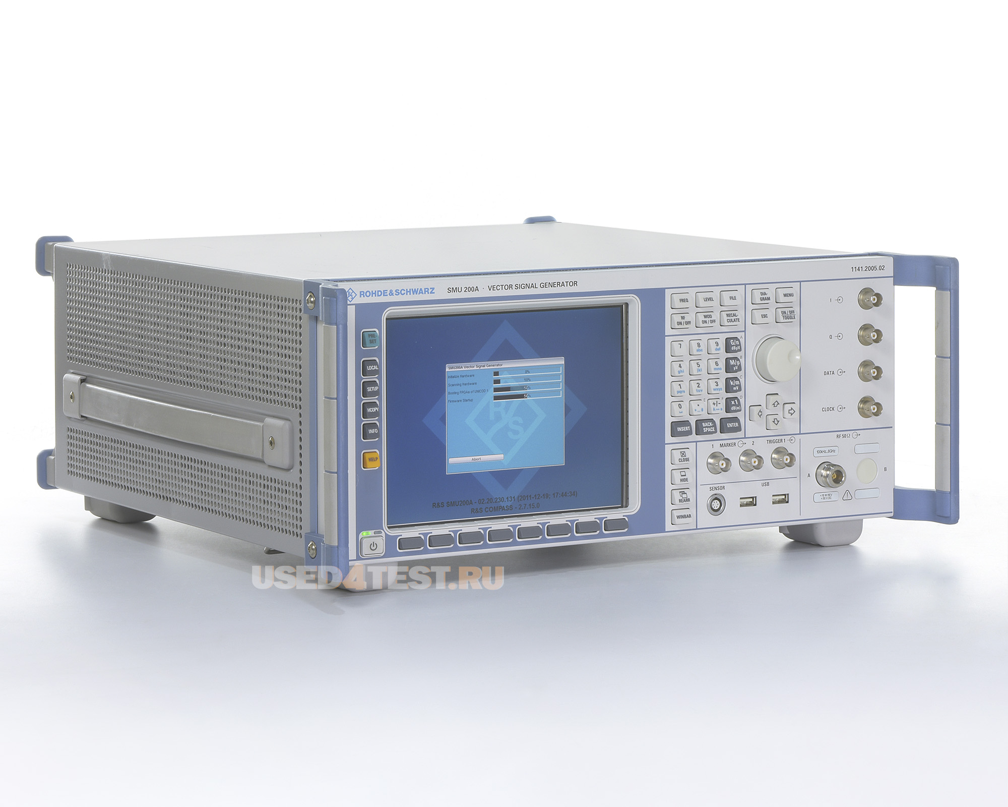 Векторный генератор сигналов
 Rohde & Schwarz SMU200A
 с диапазоном от 100 кГц до 6 ГГц 

 В комплекте с опциями: 

 

	B10 — Генератор основного диапазона с ARB (64 Мвыборок) и цифровой модуляцией (в реальном масштабе времени)
	B13 — Главный модуль основного диапазона
	B90 — Фазовая когерентность
	B106 — ВЧ тракт A от 100 кГц до 6 ГГц


 

 Стоимость указана в Рублях DDP Москва по безналичному расчету включая НДС 20%
