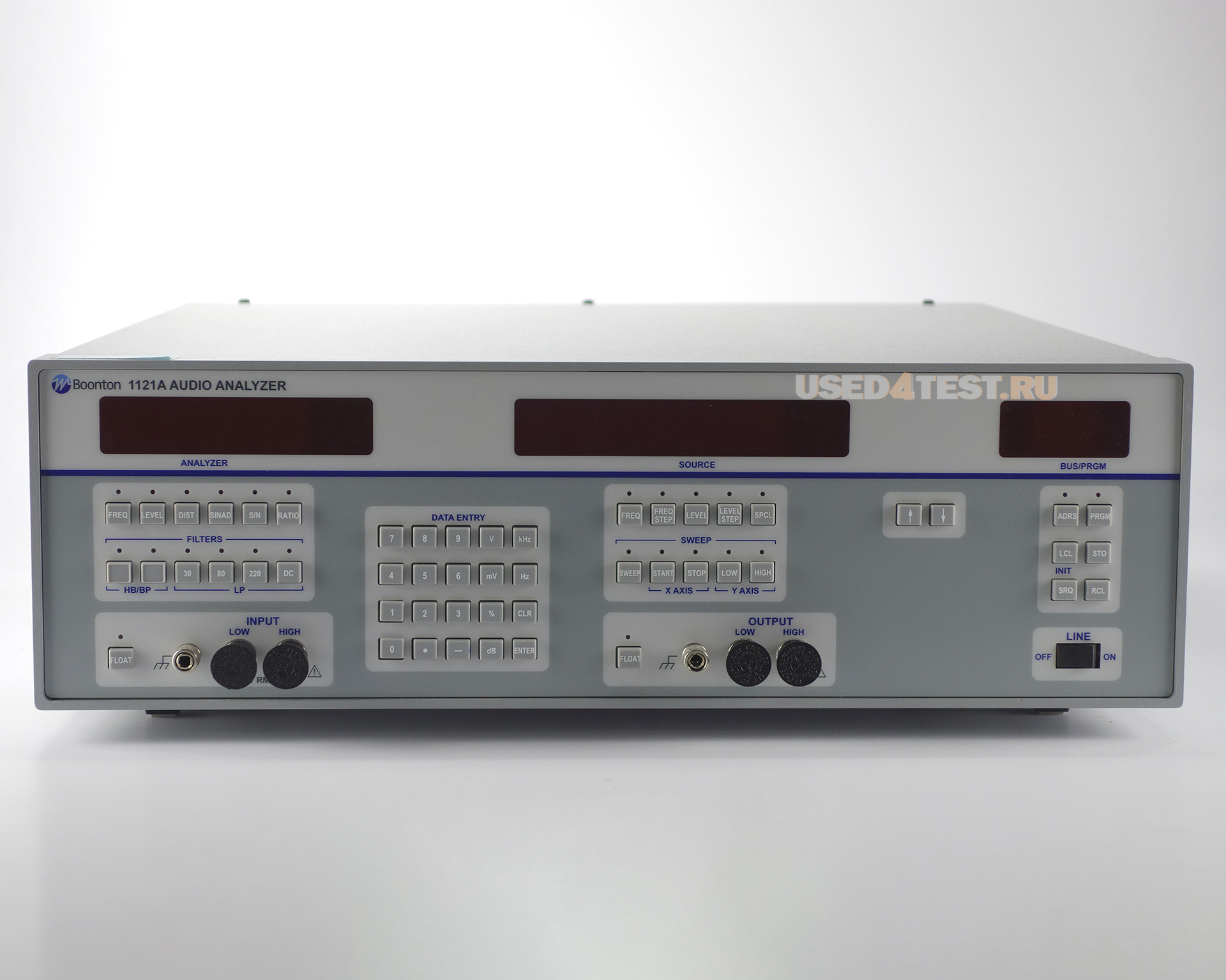 Аудиоанализатор, измеритель нелинейных искажений Boonton 1121A
с диапазоном от 5 Гц до 200 кГц

 
 
 

 Стоимость указана в Рублях DDP Москва по безналичному расчету без НДС

