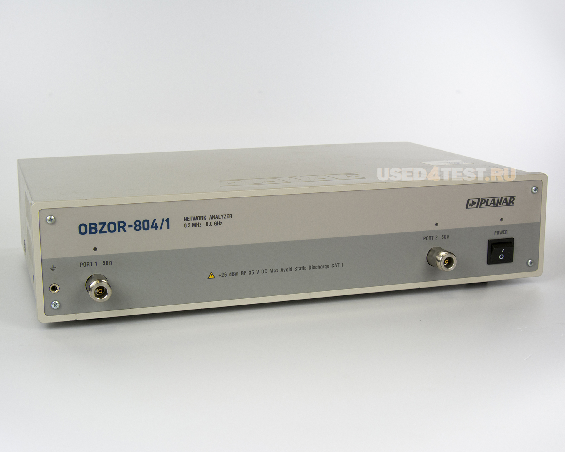 Векторный анализатор цепей
 Планар ОБЗОР-804/1
 с диапазоном частот от 300 кГц до 8 ГГц 
 
 
 
 

 Стоимость указана в Рублях DDP Москва по безналичному расчету включая НДС 20%
