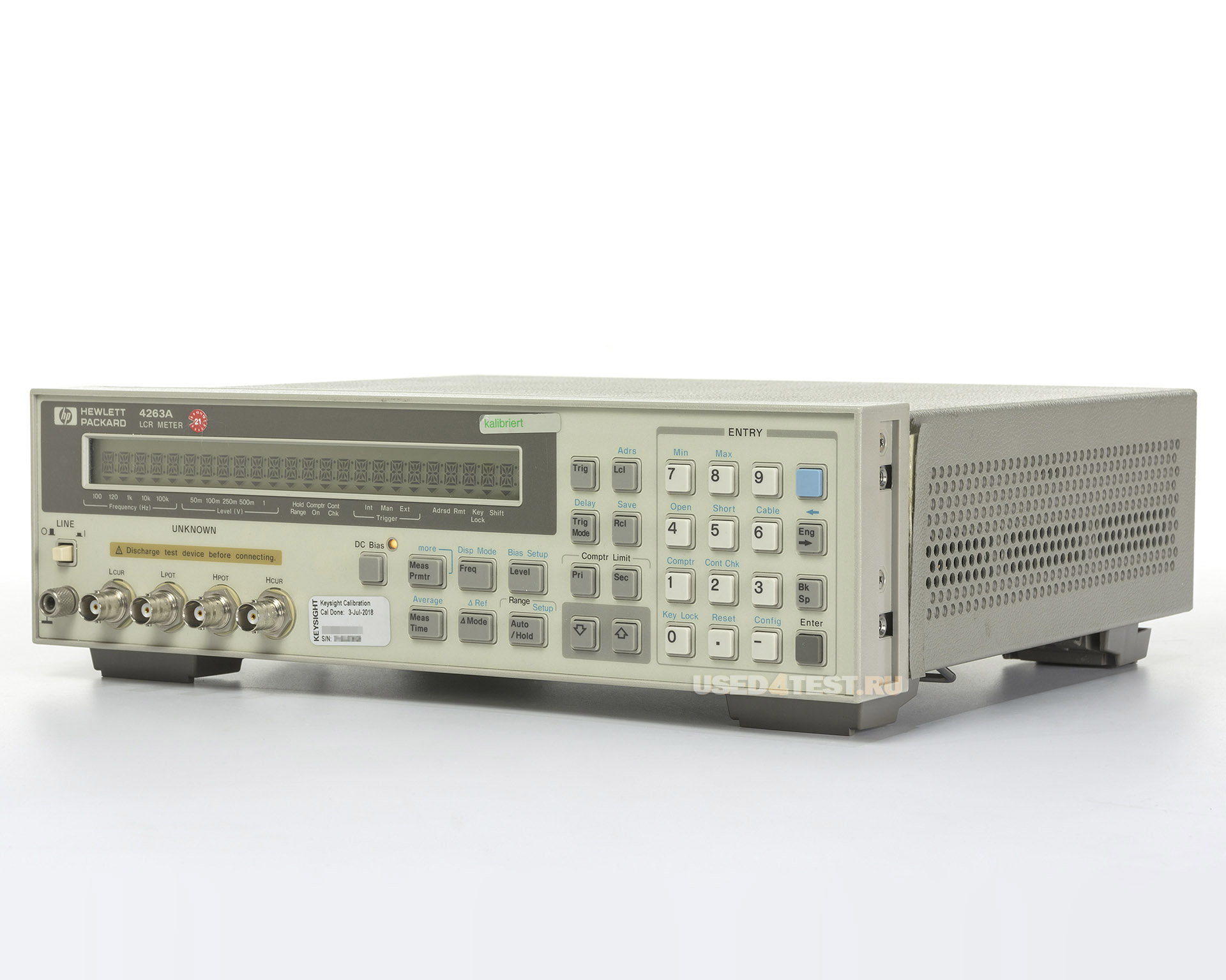 Измеритель LCR HP 4263A
с диапазоном от 100 Гц до 100 кГц


 Стоимость указана в Рублях DDP Москва по безналичному расчету включая НДС 20%
