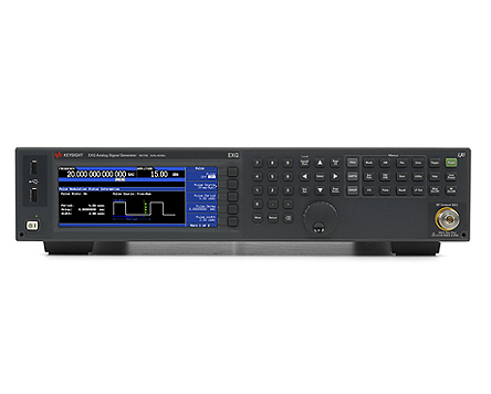 Аналоговый генератор СВЧ сигналовKeysight N5173B EXG серии Xс диапазоном от 9 кГц до 40 ГГц

 В комплекте с опциями: 


	540 - Frequency range, 9 kHz to 40 GHz
1E1 - Step attenuator, 115 dB
