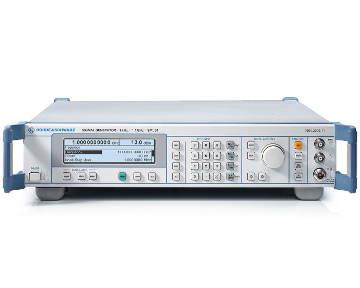 Компактный генератор сигналов ВЧ
Rohde&Schwarz SML01
с диапазоном от 9 кГц до 1,1 ГГц
 Стоимость указана в Рублях DDP Москва по безналичному расчету без НДС

