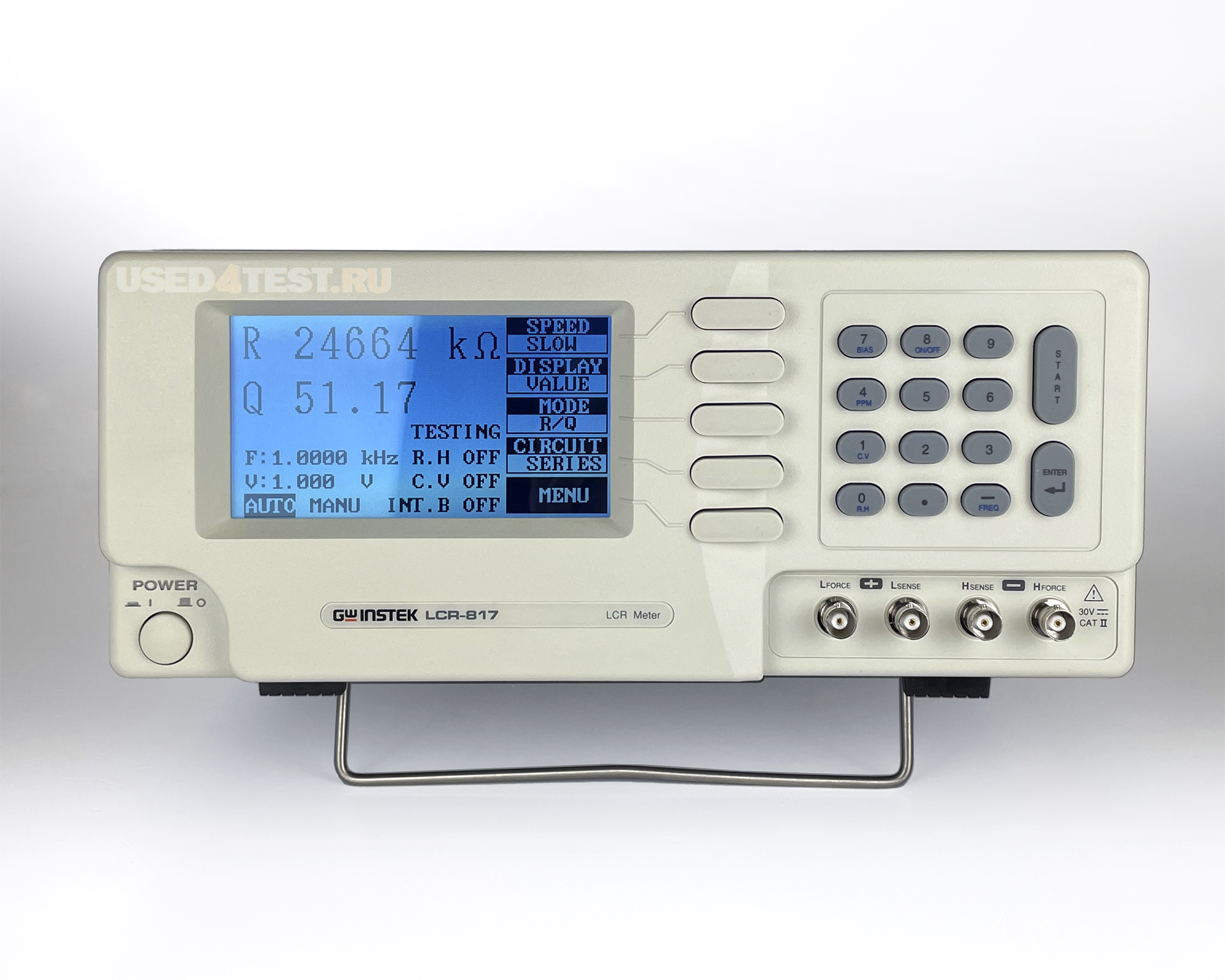 Измеритель параметров LRC
GW Instek LCR-817
с диапазоном от 12 Гц до 10 кГц 
 
 
 

 Стоимость указана в Рублях DDP Москва по безналичному расчету без НДС
