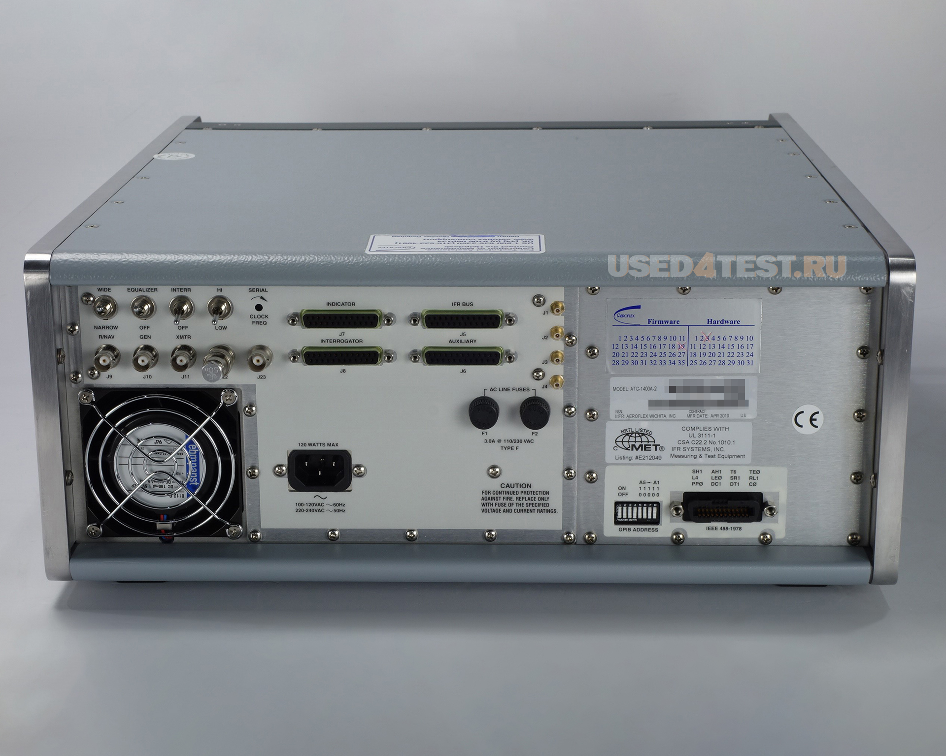 Генератор сигналов IFR ATC-1400A
 Стоимость указана в Рублях DDP Москва по безналичному расчету включая НДС 20%
