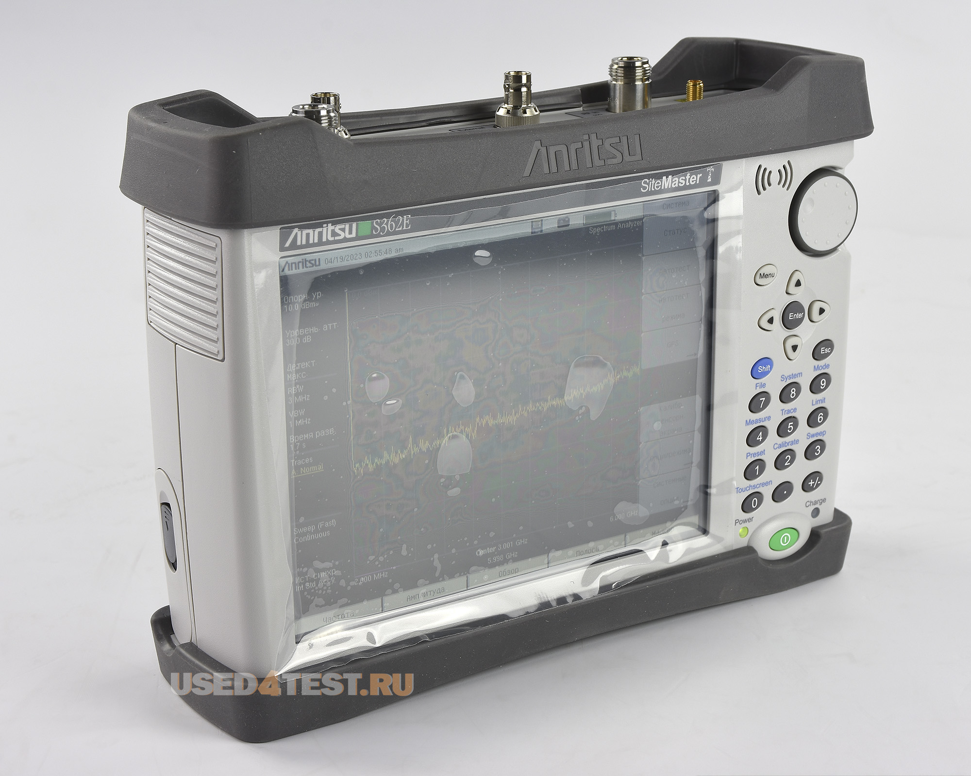 Анализатор АФУ Site Master, анализатор спектра
 Anritsu S362E
 Анализатор спектра: 9 кГц — 6 ГГц
 
Анализатор АФУ: 2 МГц — 6 ГГц
 
