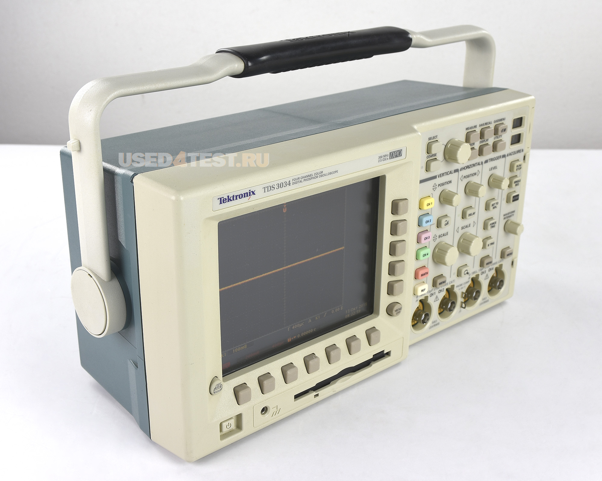 Цифровой осциллограф Tektronix TDS3034
 с полосой пропускания 300 МГц, 4 канала
 

 Стоимость указана в Рублях DDP Москва по безналичному расчету включая НДС 20%

 